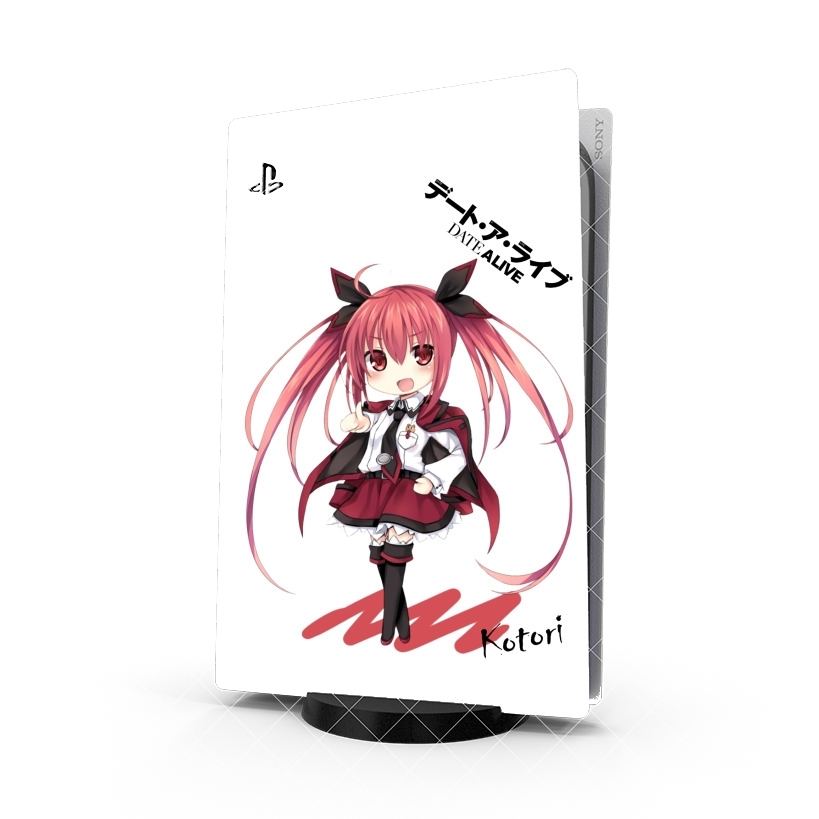 Autocollant Playstation 5 - Skin adhésif PS5 Date A Live Kotori Anime 