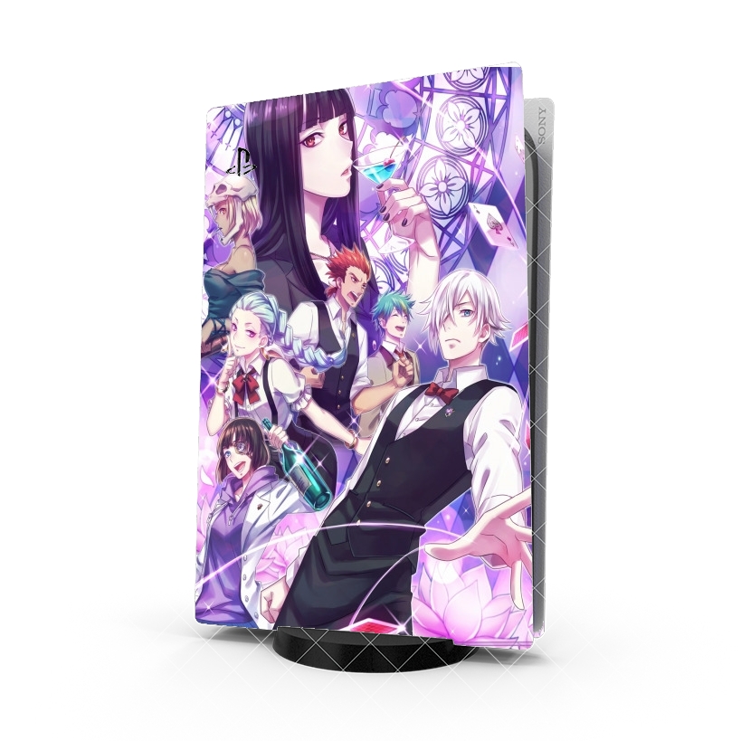 Autocollant Playstation 5 - Skin adhésif PS5 Death Parade