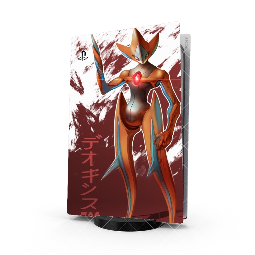 Autocollant Playstation 5 - Skin adhésif PS5 Deoxys Creature