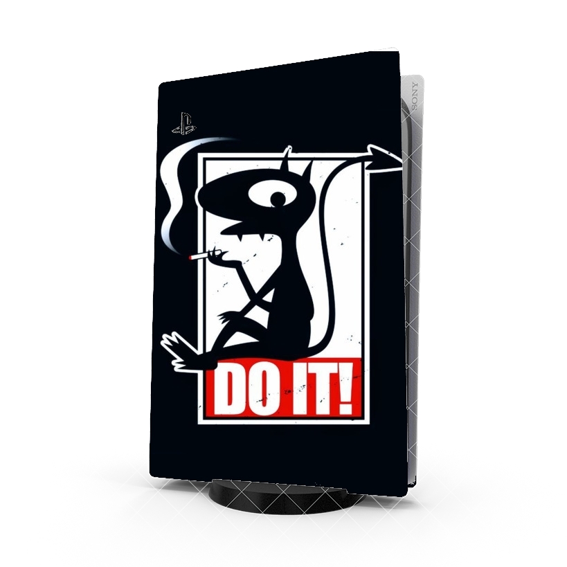 Autocollant Playstation 5 - Skin adhésif PS5 Disenchantment Luci Do it