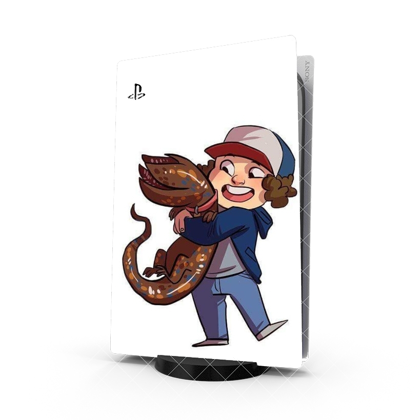 Autocollant Playstation 5 - Skin adhésif PS5 Dustin x Dart