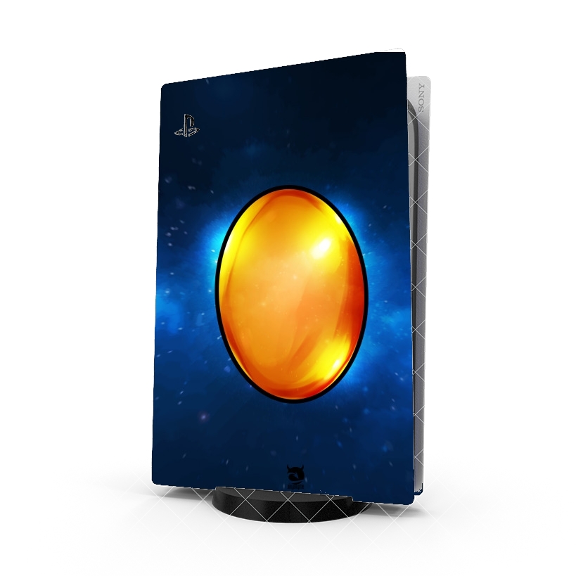 Autocollant Playstation 5 - Skin adhésif PS5 Infinity Gem Soul