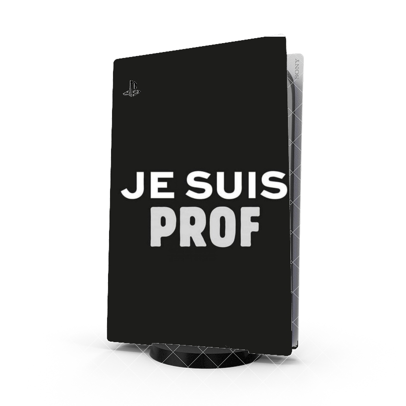 Autocollant Playstation 5 - Skin adhésif PS5 Je suis prof