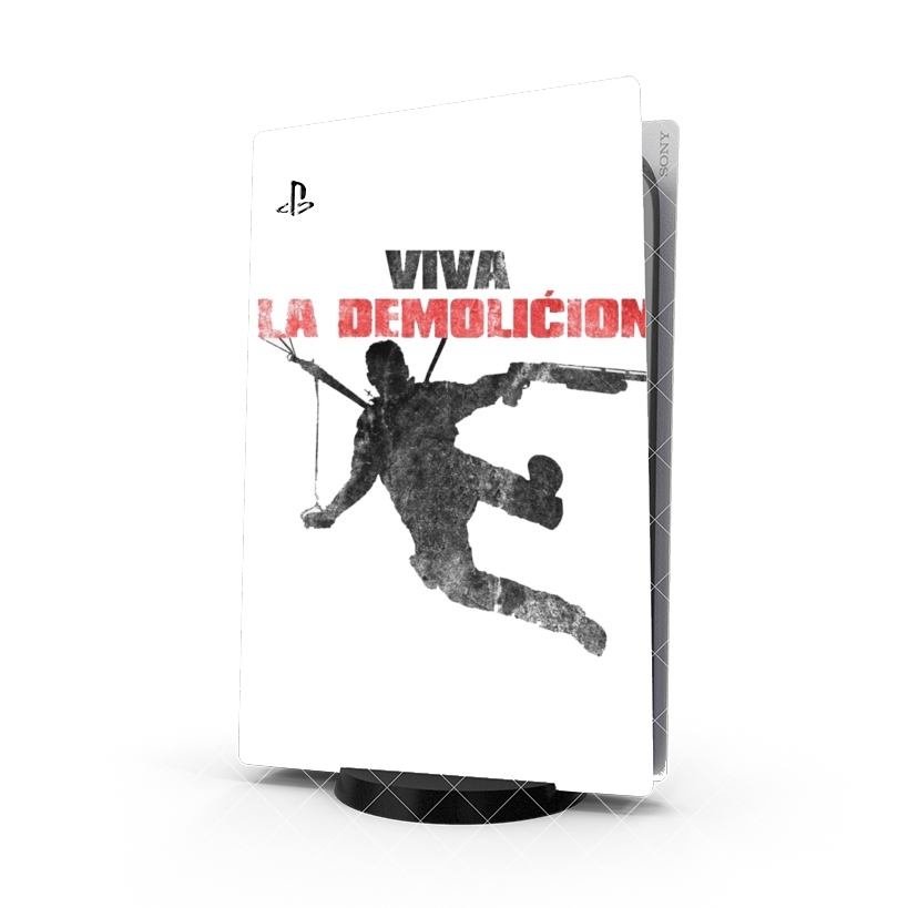 Autocollant Playstation 5 - Skin adhésif PS5 Just Cause Viva La Demolition