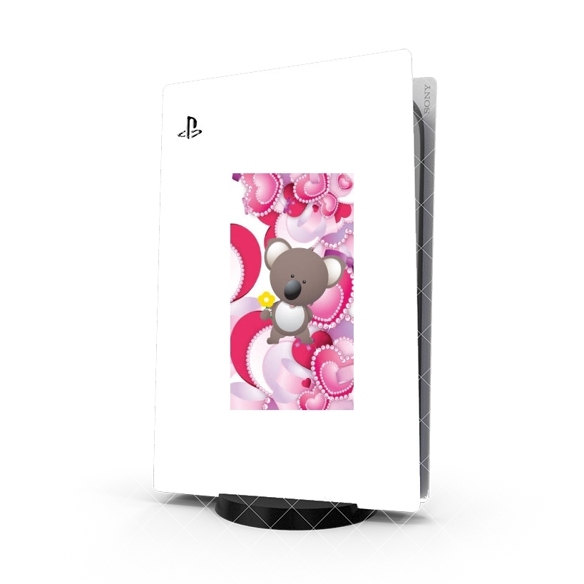 Autocollant Playstation 5 - Skin adhésif PS5 Koala Kawai