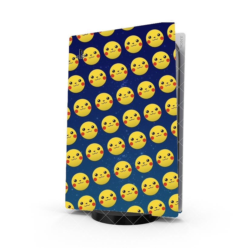 Autocollant Playstation 5 - Skin adhésif PS5 Pika pattern