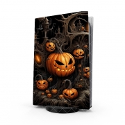 Autocollant Playstation 5 - Skin adhésif PS5 Pumpkins