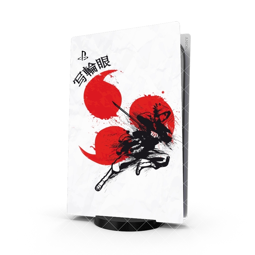 Autocollant Playstation 5 - Skin adhésif PS5 RedSun : Sharingan