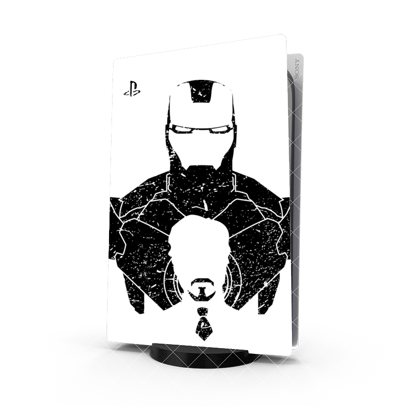 Autocollant Playstation 5 - Skin adhésif PS5 Shadow of Stark