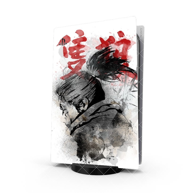 Autocollant Playstation 5 - Skin adhésif PS5 Shinobi Spirit