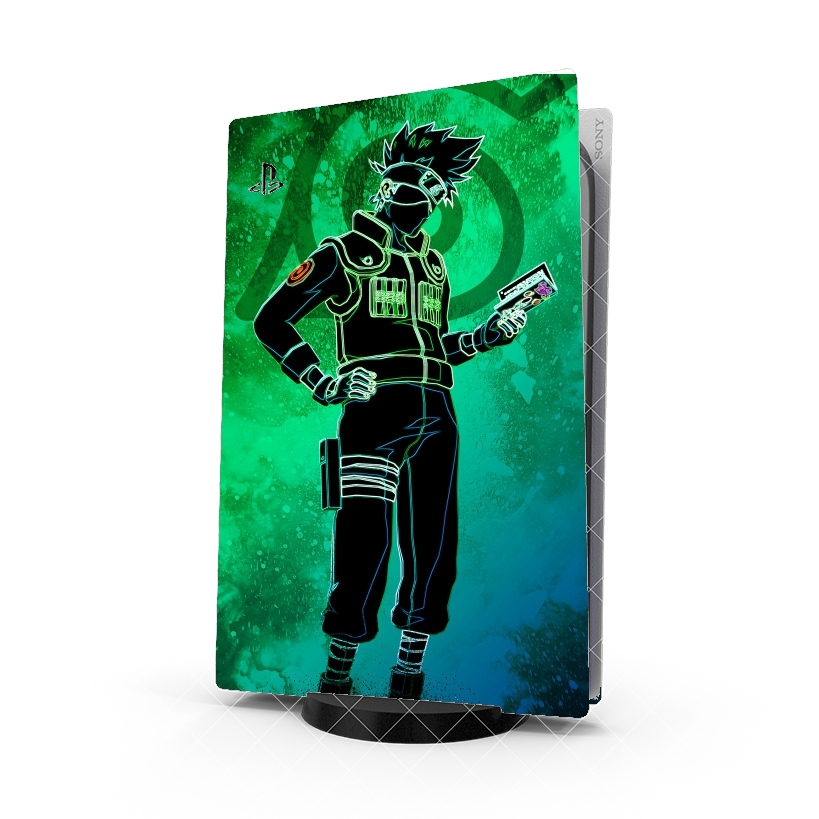 Autocollant Playstation 5 - Skin adhésif PS5 Soul of the Sensei