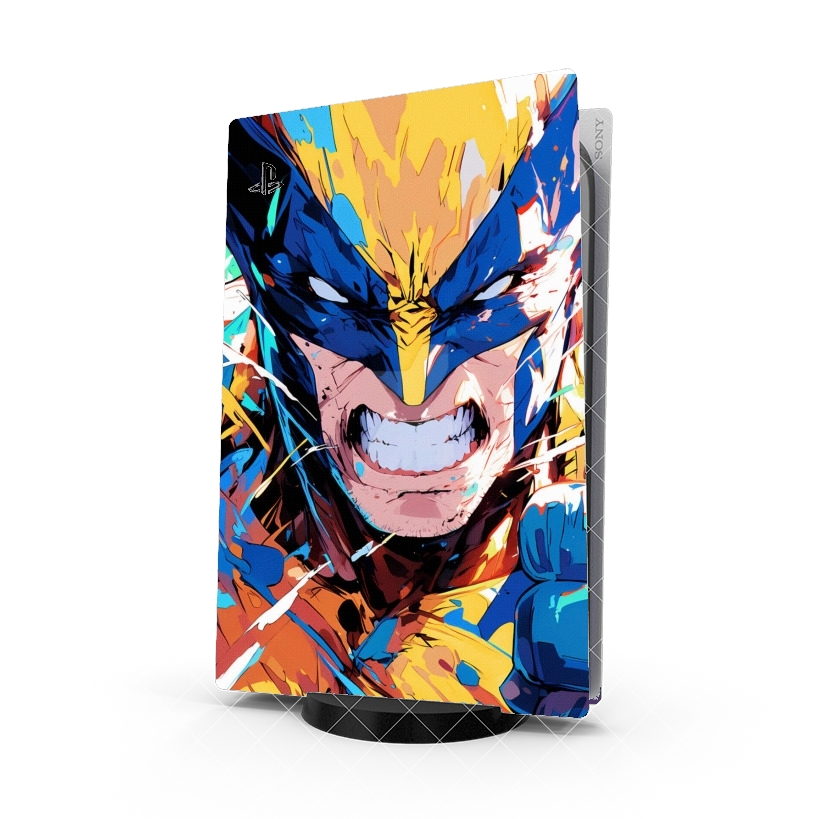 Autocollant Playstation 5 - Skin adhésif PS5 The XMan