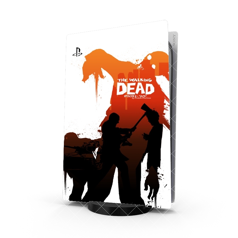 Autocollant Playstation 5 - Skin adhésif PS5 TWD Collection: Episode 2 - Guts