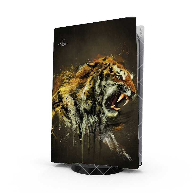 Autocollant Playstation 5 - Skin adhésif PS5 Ty-Ga