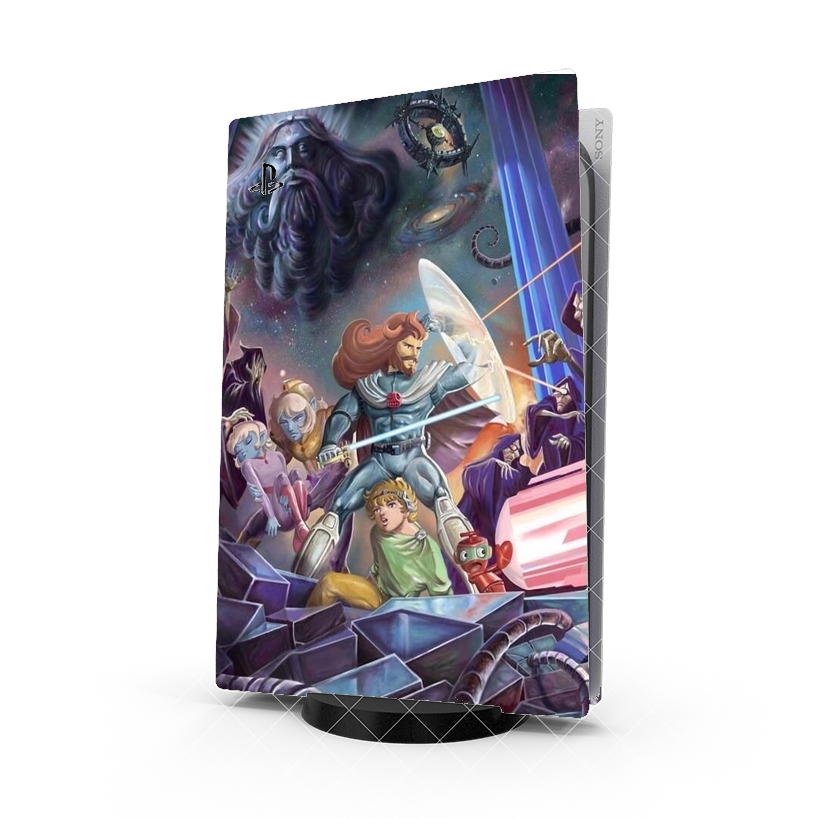 Autocollant Playstation 5 - Skin adhésif PS5 Ulysse 31