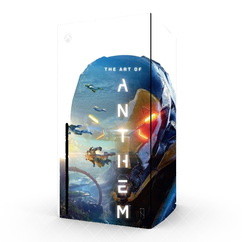 Autocollant Xbox Series X / S - Skin adhésif Xbox Anthem Art