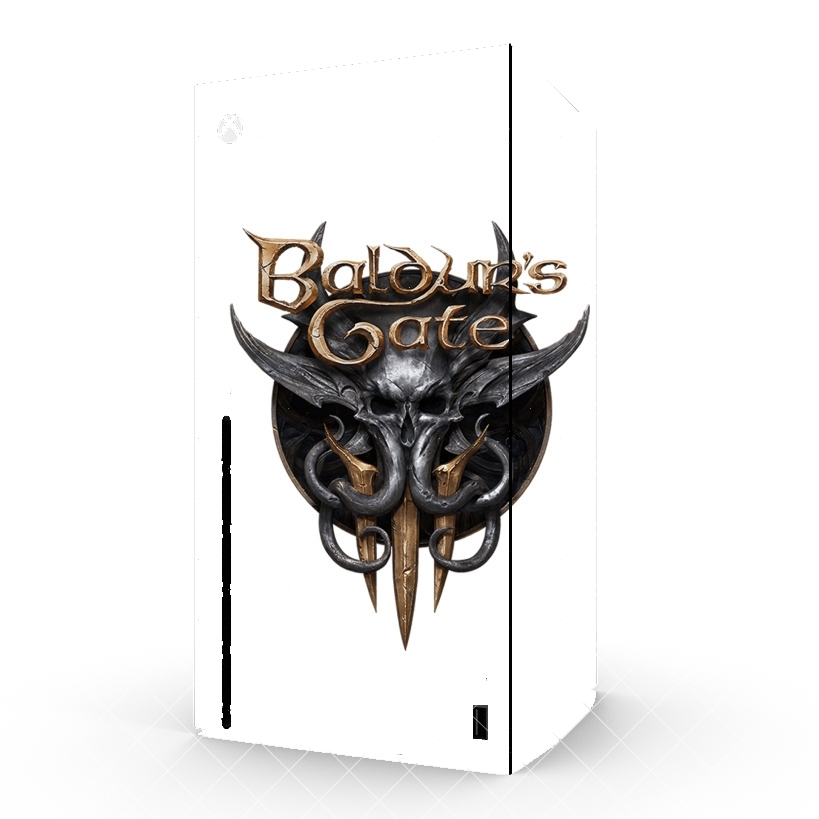 Autocollant Xbox Series X / S - Skin adhésif Xbox Baldur Gate 3