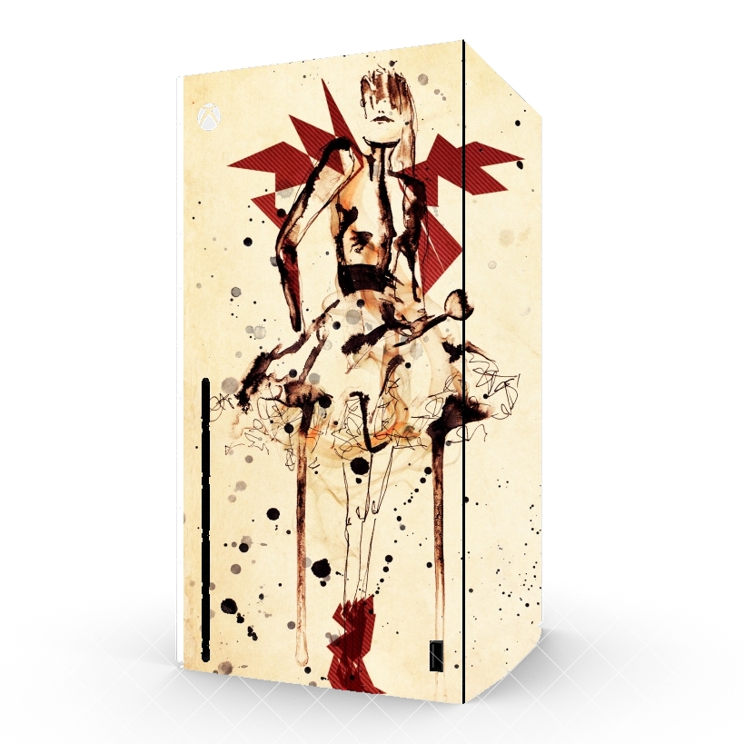 Autocollant Xbox Series X / S - Skin adhésif Xbox Batgirl