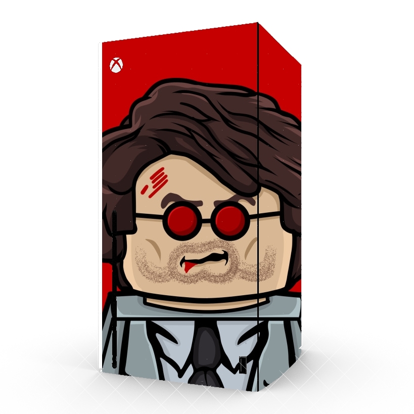 Autocollant Xbox Series X / S - Skin adhésif Xbox Brick Defenders Daredevil