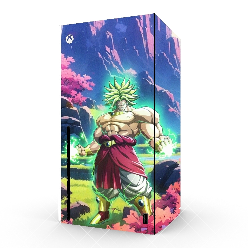 Autocollant Xbox Series X / S - Skin adhésif Xbox Broly Legendary