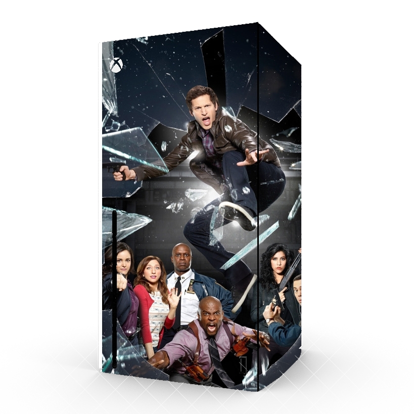 Autocollant Xbox Series X / S - Skin adhésif Xbox brooklyn 99