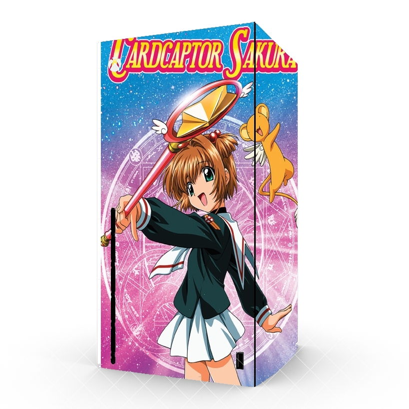 Autocollant Xbox Series X / S - Skin adhésif Xbox Card Captor Sakura