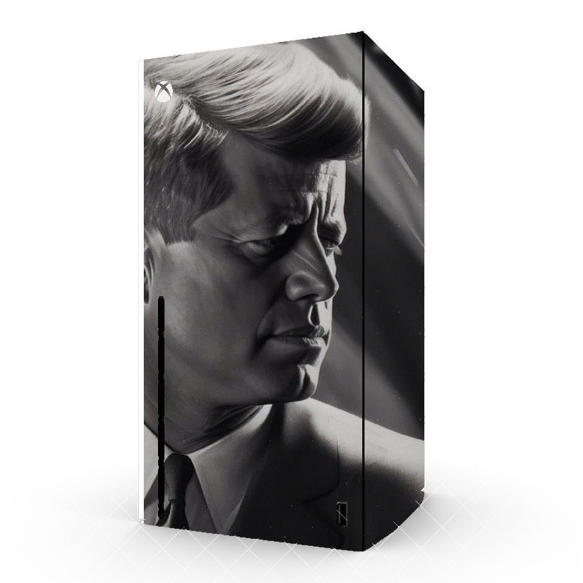 Autocollant Xbox Series X / S - Skin adhésif Xbox Gray JFK