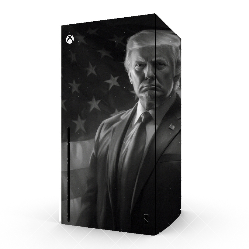 Autocollant Xbox Series X / S - Skin adhésif Xbox Gray Trump