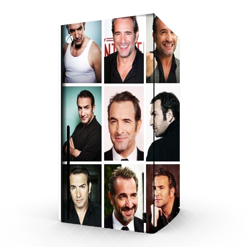 Autocollant Xbox Series X / S - Skin adhésif Xbox Jean Dujardin collage