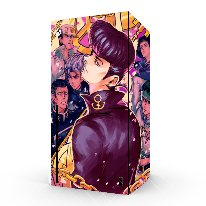 Autocollant Xbox Series X / S - Skin adhésif Xbox Jojo Bizarre