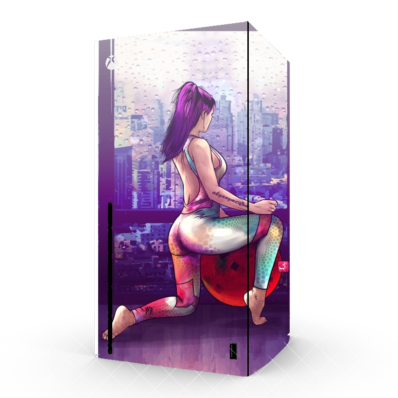 Autocollant Xbox Series X / S - Skin adhésif Xbox Pilates