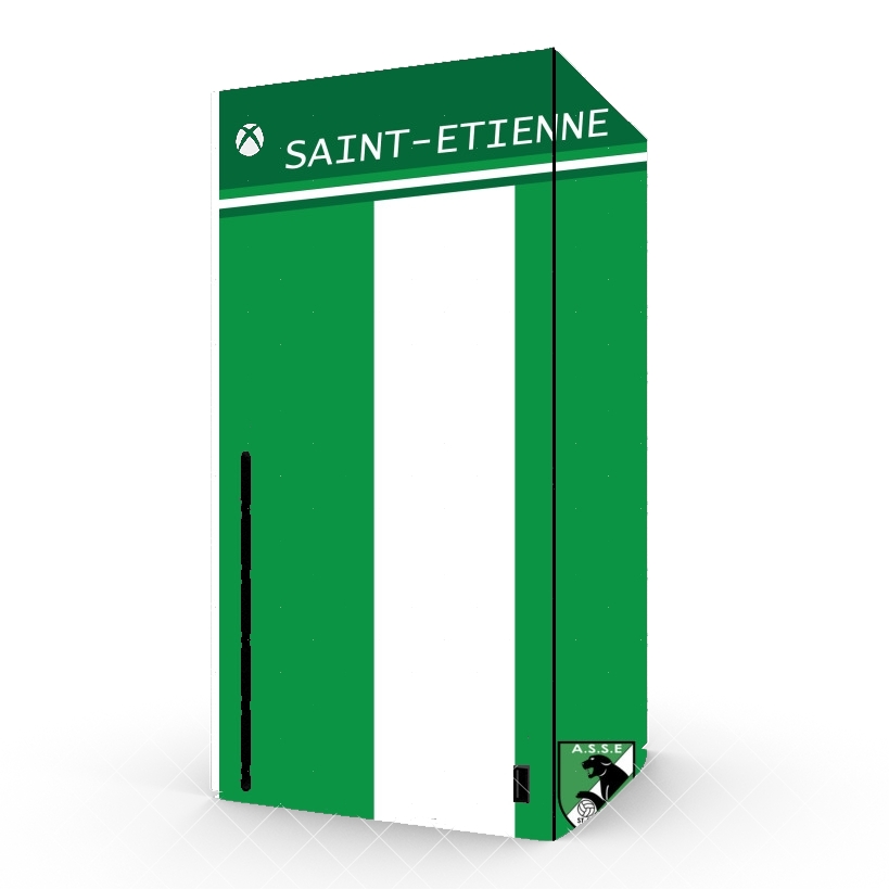 Autocollant Xbox Series X / S - Skin adhésif Xbox Saint Etienne Classic Maillot