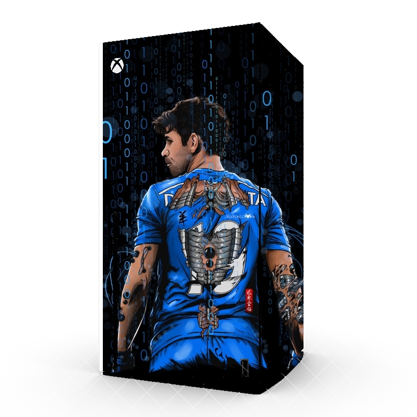 Autocollant Xbox Series X / S - Skin adhésif Xbox The Blue Beast 