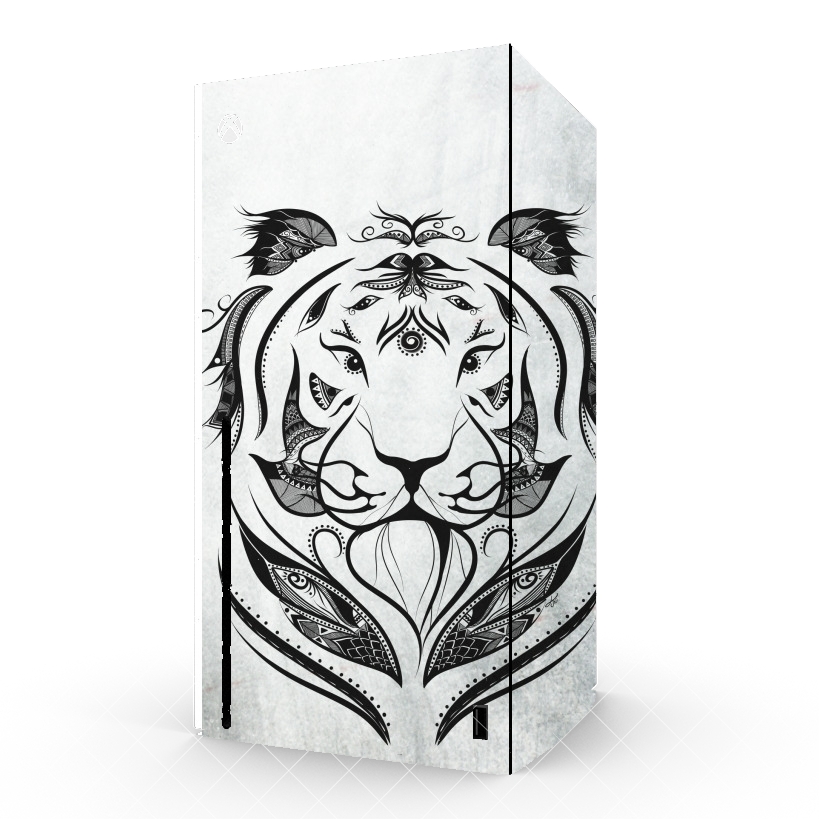 Autocollant Xbox Series X / S - Skin adhésif Xbox Tiger Grr