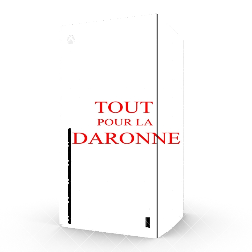 Autocollant Xbox Series X / S - Skin adhésif Xbox Tour pour la daronne