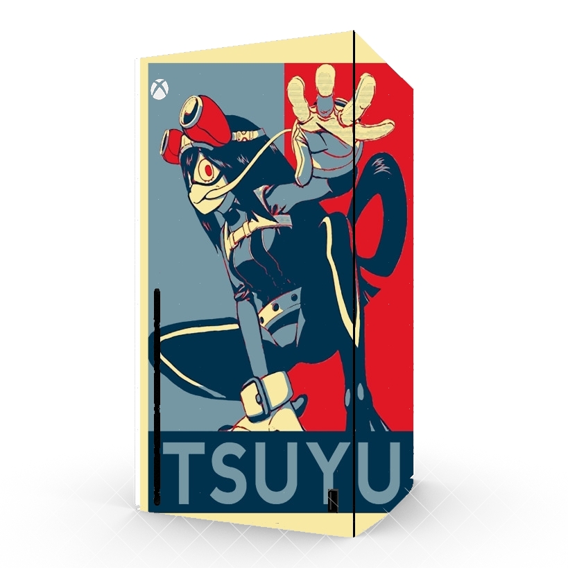 Autocollant Xbox Series X / S - Skin adhésif Xbox Tsuyu propaganda