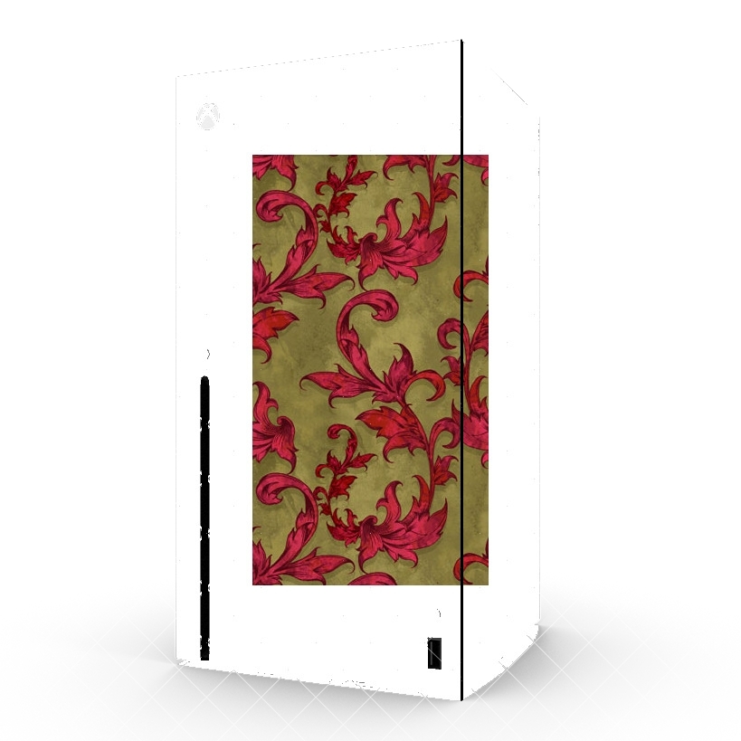 Autocollant Xbox Series X / S - Skin adhésif Xbox Vintage Scarlet