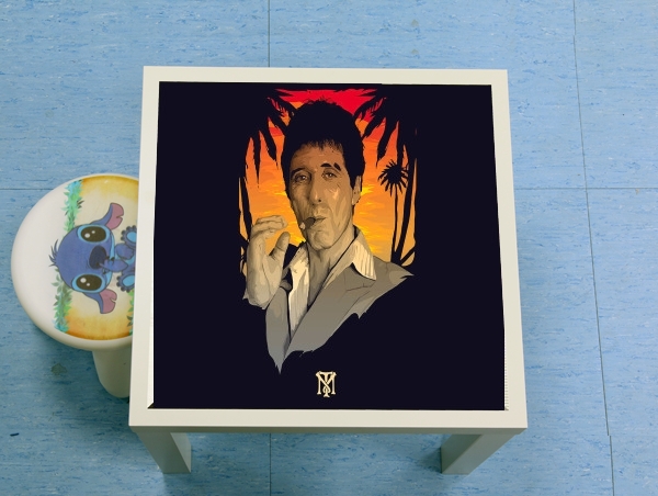 Table basse Scarface Tony Montana