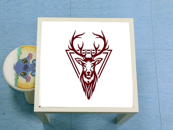 Table basse Vintage deer hunter logo