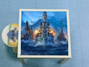 Table basse Warships - Bataille navale