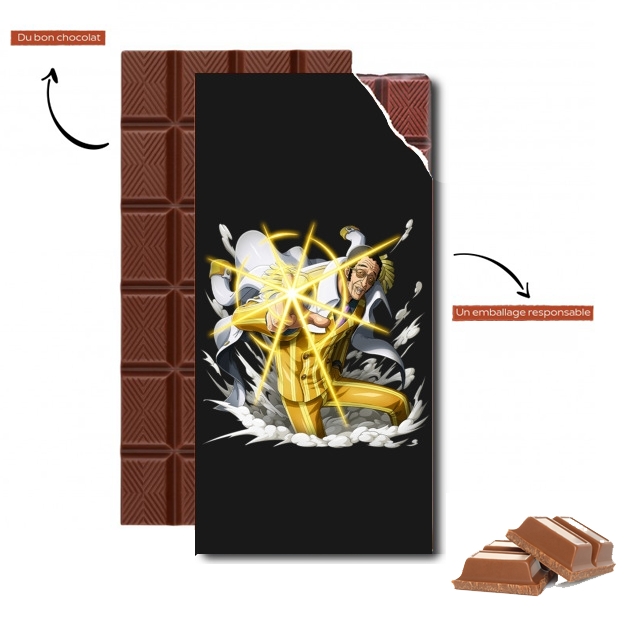 Tablette de chocolat personnalisé Borsalino Amiral Kizaru