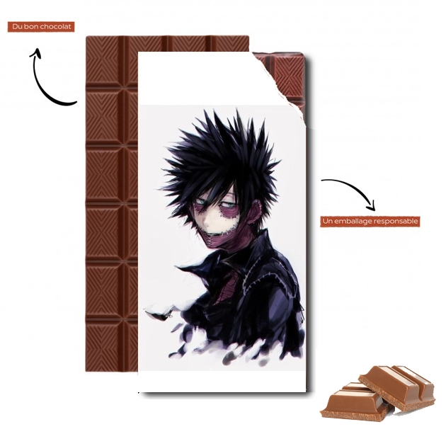 Tablette de chocolat personnalisé Crematorium My hero academia