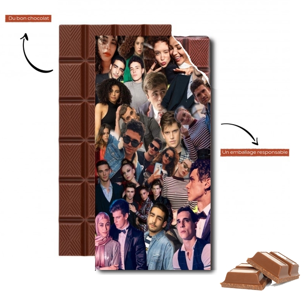 Tablette de chocolat personnalisé Elite