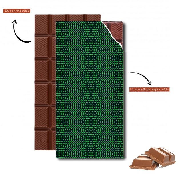 Tablette de chocolat personnalisé GREEN MAYHEM