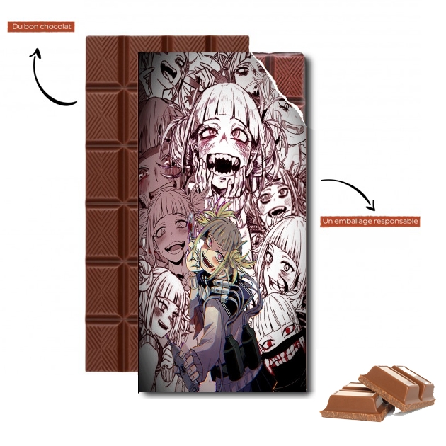 Tablette de chocolat personnalisé Himiko toga MHA