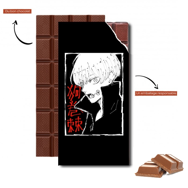 Tablette de chocolat personnalisé inumaki toge