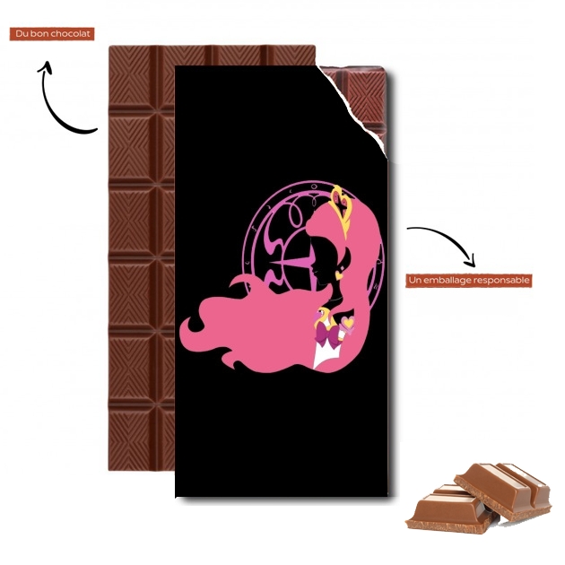 Tablette de chocolat personnalisé Iris the magical girl