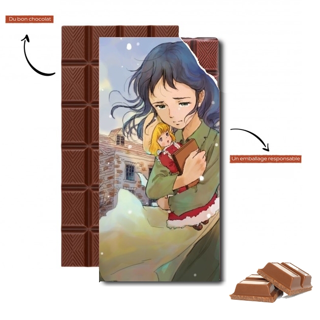 Tablette de chocolat personnalisé Princess Sarah