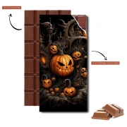 Tablette de chocolat personnalisé Pumpkins