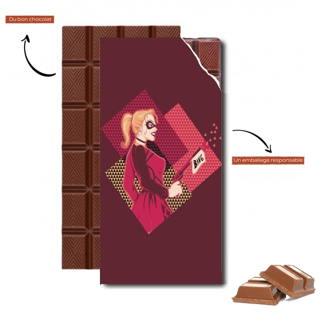 Tablette de chocolat personnalisé Quinn Bang